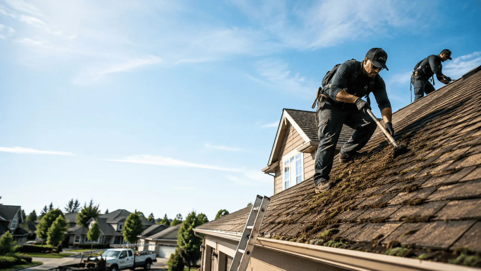 Roof Moss Removal in Muir, MI near me